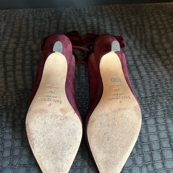 KATE SPADE Sheena -Deep Russet Color: burgundy Size:6 - Picture 10 of 10